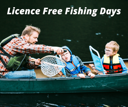 Licence Free Fishing Days 2024