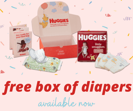 Free Box of Diapers from Huggies