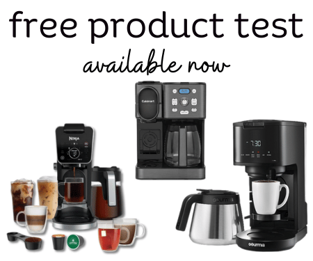 Free Countertop Appliances Via Product Test