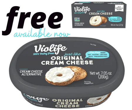 Dairy Free Cream Cheese from Violife: Claim a Free Tub