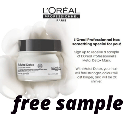 L’Oreal Professionnel Metal Detox Mask: Free Sample