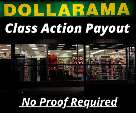 Dollarama Class Action Payout: No Proof Required
