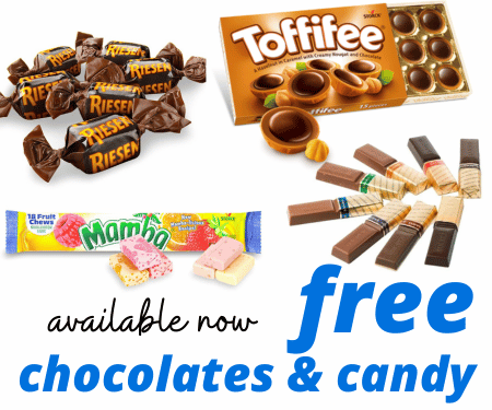 Free Chocolates & Candies from Merci, Toffifee & More