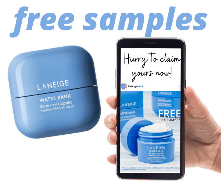 Free Laneige Water Bank Blue Hyaluronic Intensive Cream