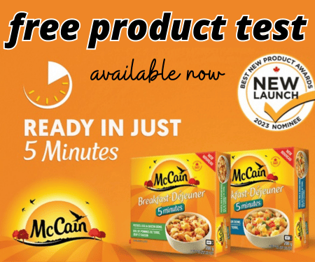 Free McCain Breakfast Bowl: Product Trial