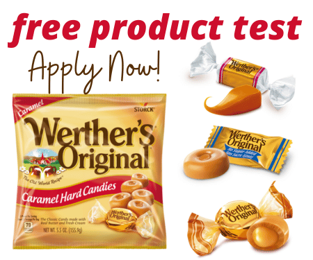 Free Werther’s Original Caramel Candy: Apply to Try