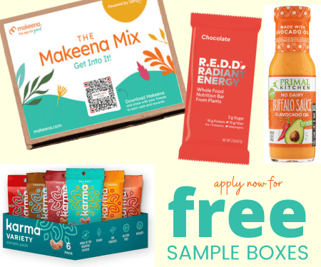 Free Sampler Box from The Makeena Mix