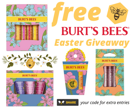 Free Burt’s Bees Easter Giveaway