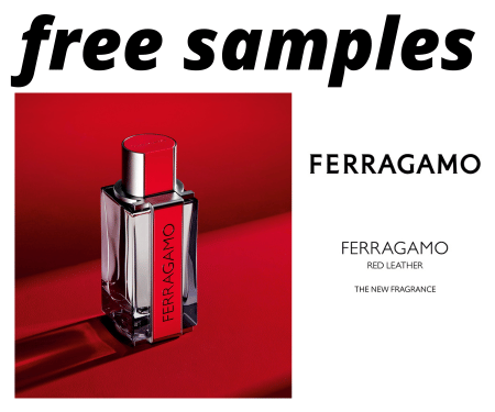 Free Ferragamo Red Leather Eau de Parfum Fragrance Sample