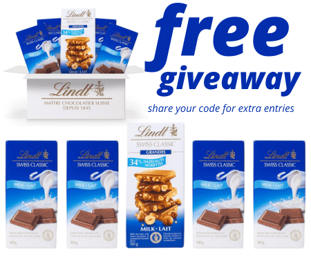 Lindt Chocolate Giveaway
