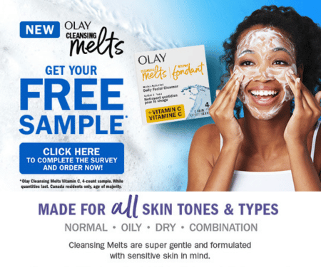 Free Olay Cleansing Melts!