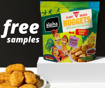 Get Plant-Based Nuggets by Alpha Foods for Free