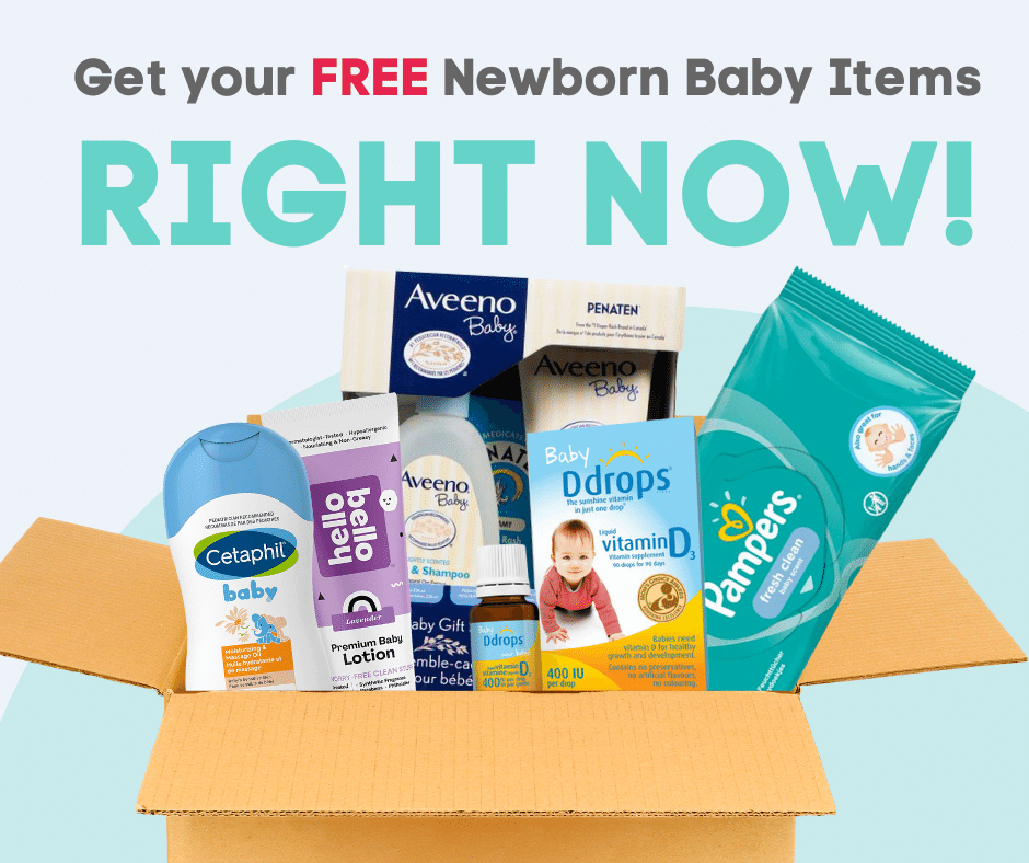 GET YOUR FREE Newborn baby items RIGHT NOW