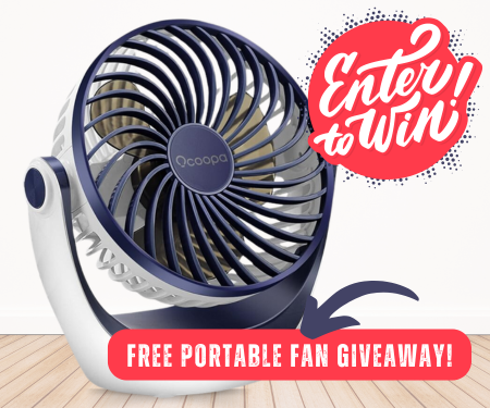 Super Cool Free Fan Giveaway