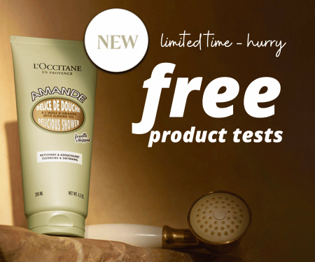 Free L’Occitane Almond Shower Cream via Product Testing