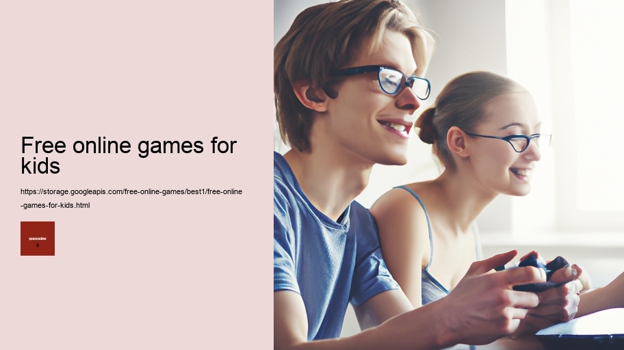 free online games for kids