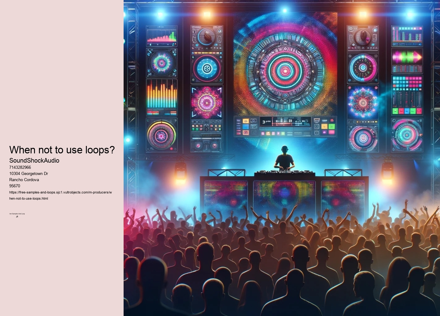 When not to use loops?