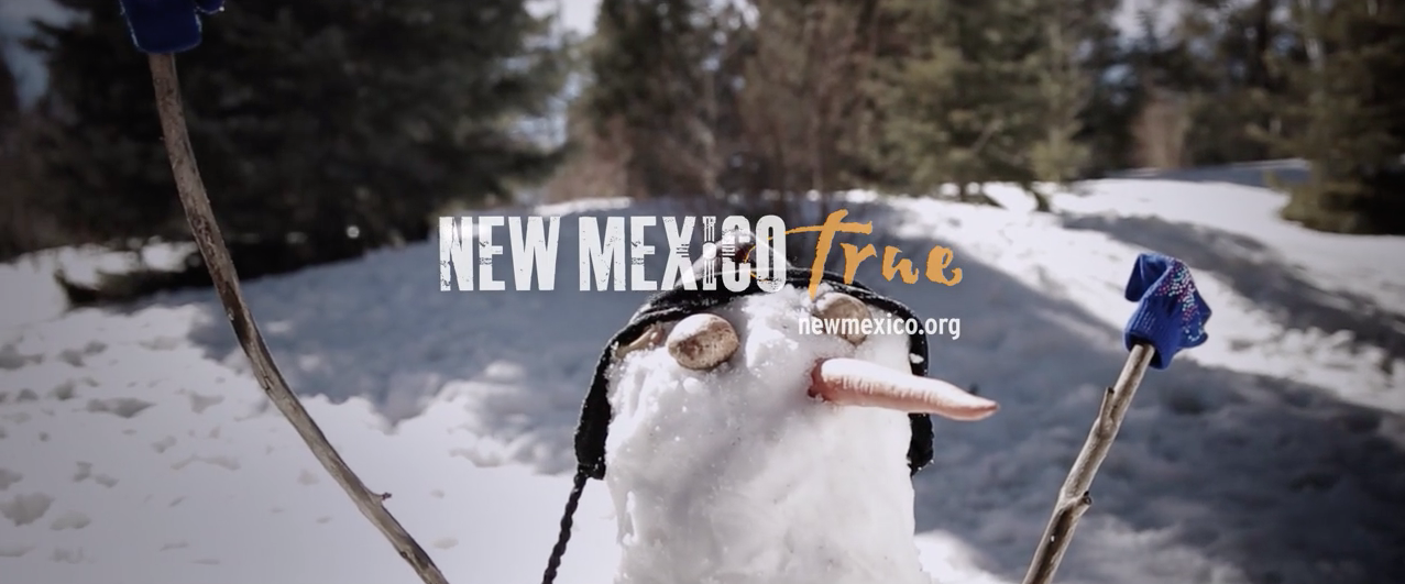 New Mexico Tourism "Blanket of White"