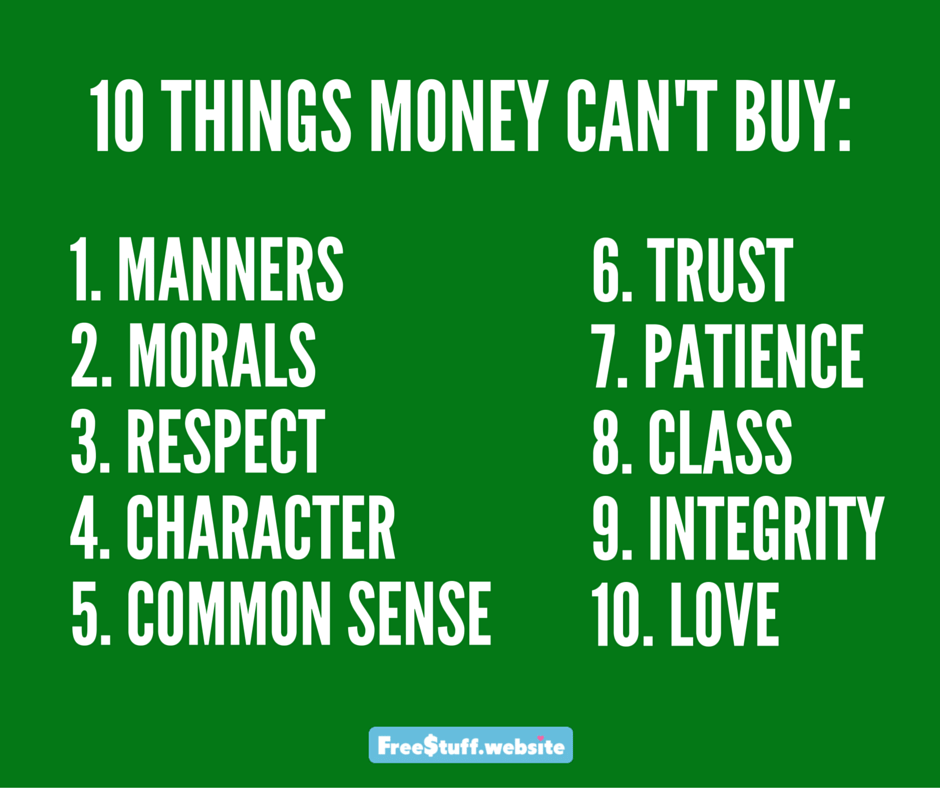 Cant buy. What money can't buy. What money cant buy.