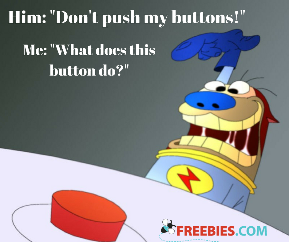 i push the button