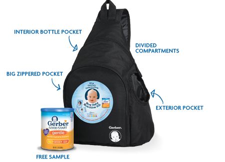 my gerber free diaper bag