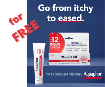 aquaphor itch relief