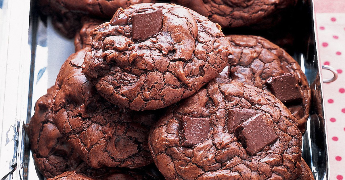 Biscuits au chocolat dÃ©cadent