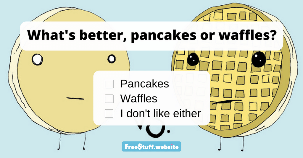 What's better, pancakes or waffles?