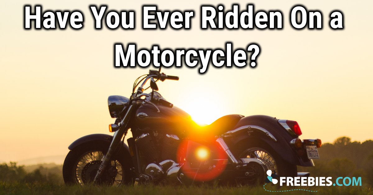 POLL: Have you ever ridden on a motorcycle?