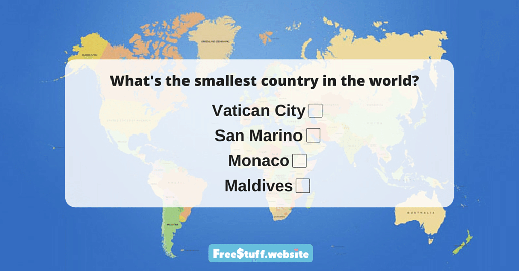 The world smallest country is