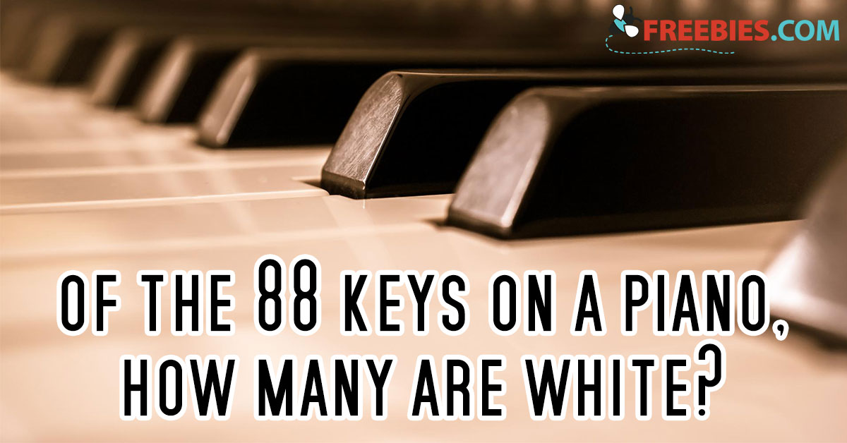 How Many White Keys Are There On A Piano