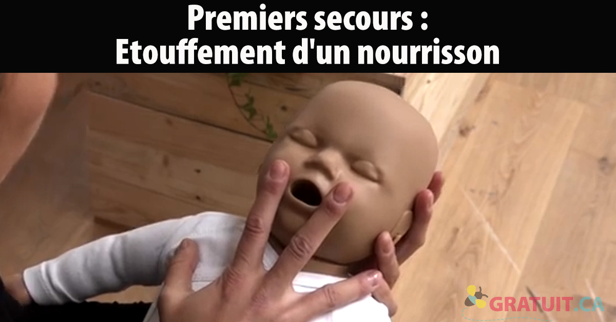 Premiers Soins Etouffement D Un Nourrisson