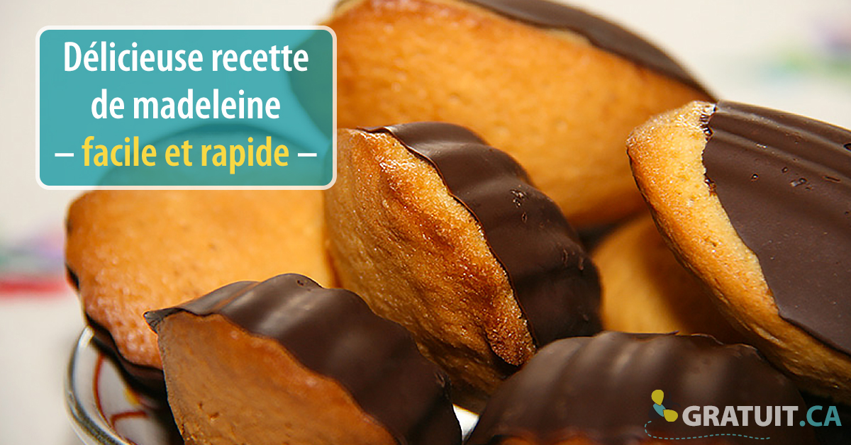 Délicieuse Recette De Madeleine Facile Et Rapide - 