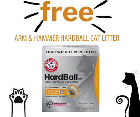 Free Arm & Hammer HardBall Cat Litter