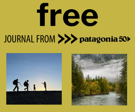 Free Journal from Patagonia