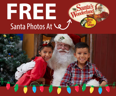 Free Santa Photo at Bass Pro Shops and Cabela’s