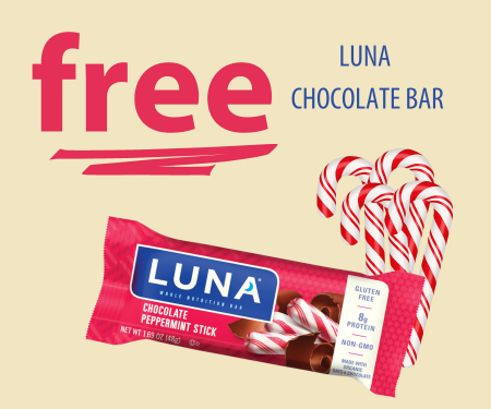 Free LUNA Chocolate Peppermint Bar