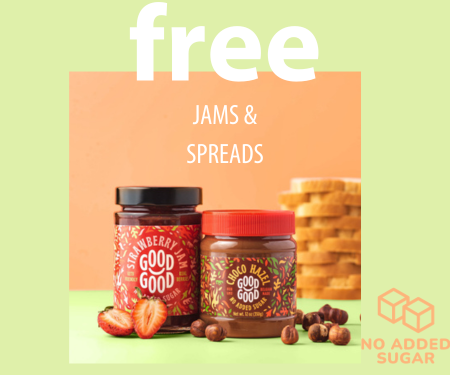 Free No Added Sugar Jams and Spreads Voucher