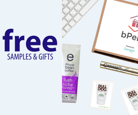 Free Samples and Gifts from bPerx