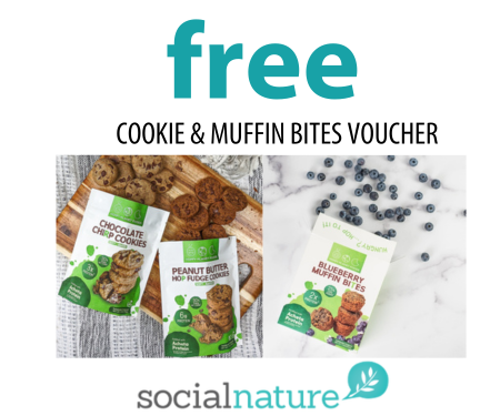 Free Cookie & Muffin Bites Voucher