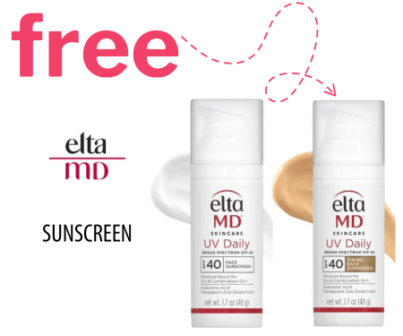 Free EltaMD Sunscreen Sample