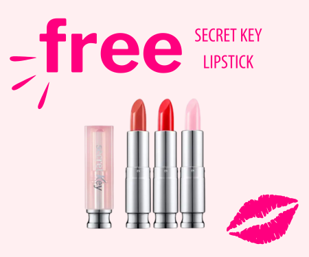 Free Secret Key Sweet Glow Lipstick