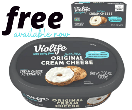 Free Violife Dairy-Free Cream Cheese