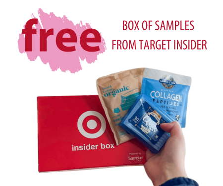 Free Box of Samples from Target Insider