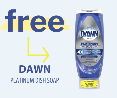 Free Dawn Platinum Dish Soap
