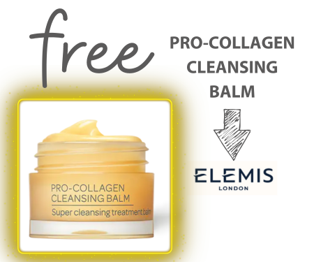 Free Elemis Pro-Collagen Cleansing Balm