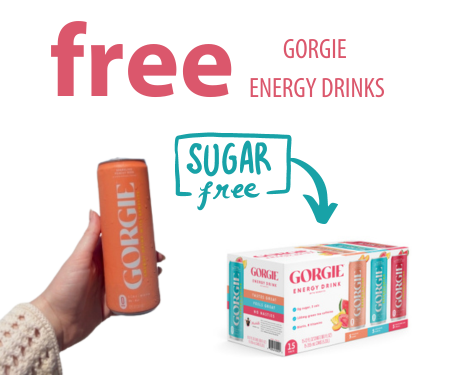Free GORGIE Sugar-Free Energy Drinks