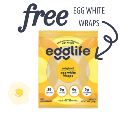 Free Egglife Egg White Wraps