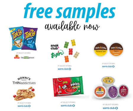 Get Free Samples at the Freeosk