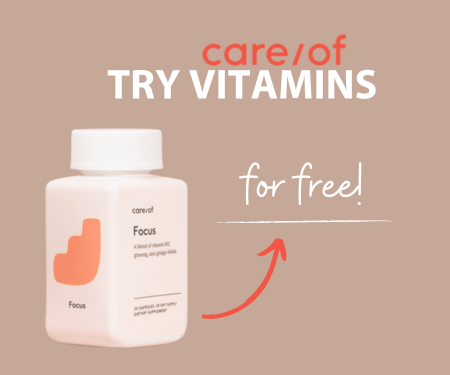 Try Care/of Vitamins for Free!